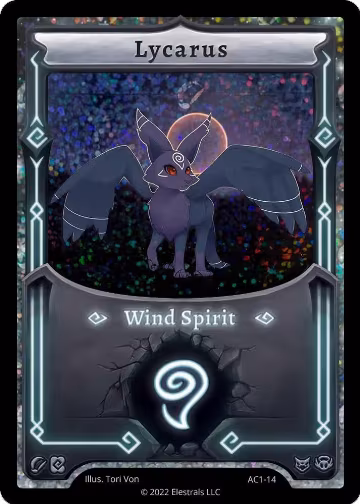 Lycarus (AC1-14), Artist Collection — Elestrals card price