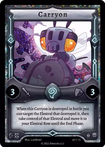 Carryon (AC1-15), Artist Collection — Elestrals card price