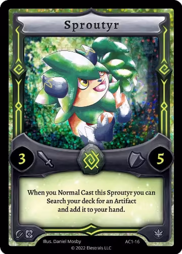 Sproutyr (AC1-16), Artist Collection — Elestrals card price