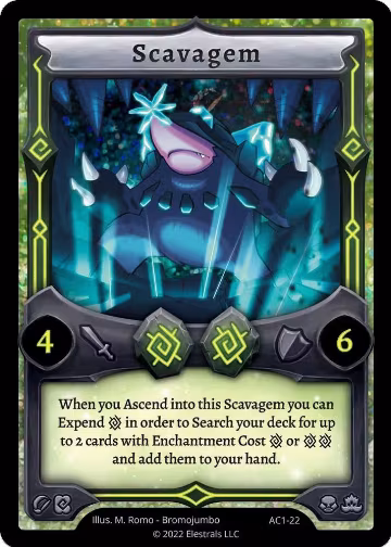 Scavagem (AC1-22), Artist Collection — Elestrals card price
