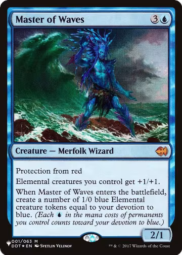 Master of Waves (001/063), The List Reprints — Magic card price