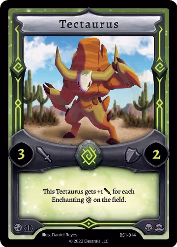 Tectaurus (BS1-014), Base Set [First Edition] — Elestrals card price