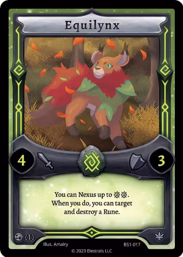 Equilynx (BS1-017), Base Set [First Edition] — Elestrals card price