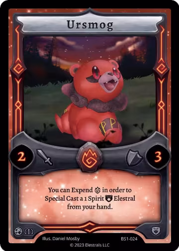 Ursmog (BS1-024), Base Set [First Edition] — Elestrals card price
