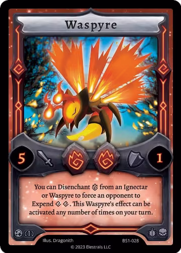 Waspyre (BS1-028), Base Set [First Edition] — Elestrals card price