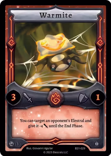 Warmite (BS1-029), Base Set [First Edition] — Elestrals card price