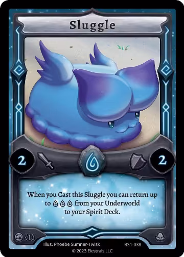 Sluggle (BS1-038), Base Set [First Edition] — Elestrals card price