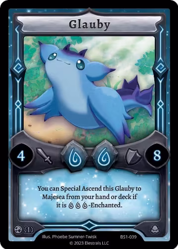 Glauby (BS1-039), Base Set [First Edition] — Elestrals card price