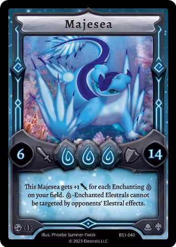 Majesea (BS1-040), Base Set [First Edition] — Elestrals card price