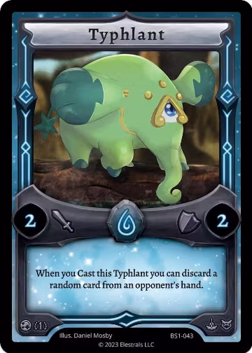 Typhlant (BS1-043), Base Set [First Edition] — Elestrals card price