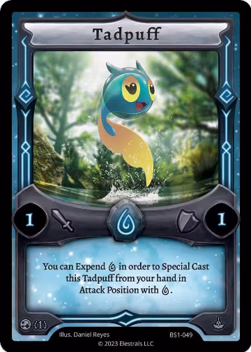 Tadpuff (BS1-049), Base Set [First Edition] — Elestrals card price