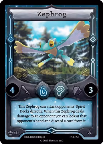 Zephrog (BS1-050), Base Set [First Edition] — Elestrals card price