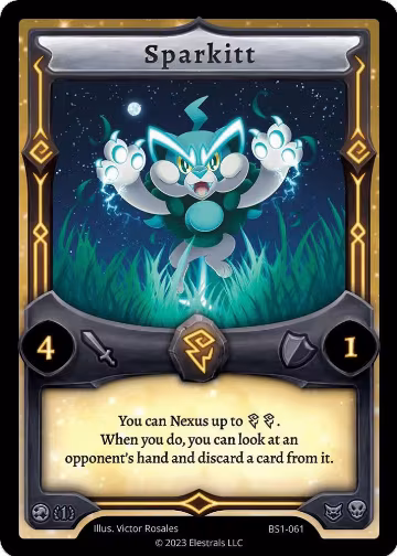 Sparkitt (BS1-061), Base Set [First Edition] — Elestrals card price