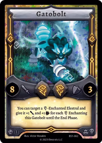 Gatobolt (BS1-062), Base Set [First Edition] — Elestrals card price