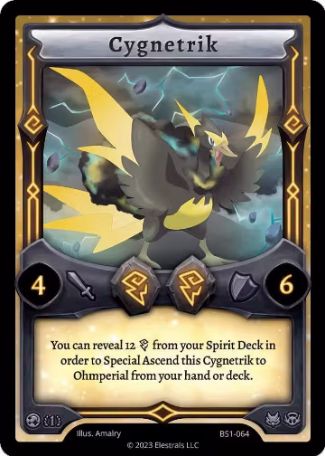 Cygnetrik (BS1-064), Base Set [First Edition] — Elestrals card price
