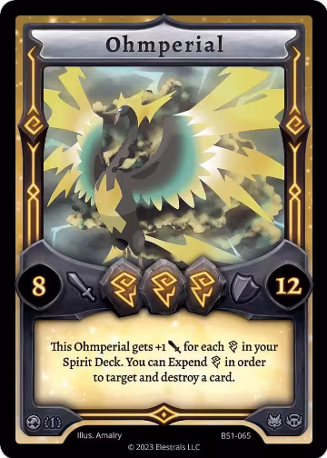 Ohmperial (BS1-065), Base Set [First Edition] — Elestrals card price