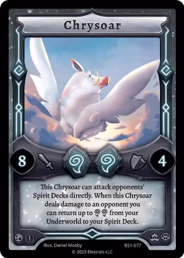Chrysoar (BS1-077), Base Set [First Edition] — Elestrals card price