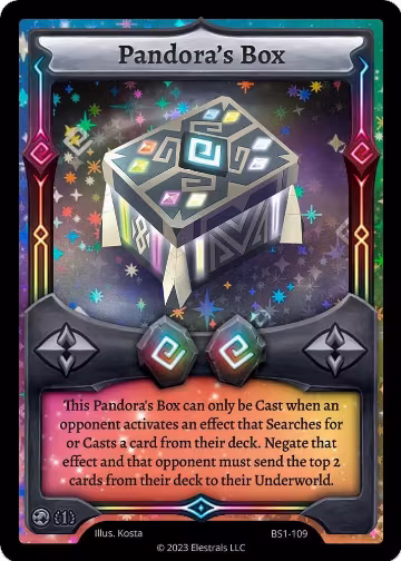 Pandora's Box (BS1-109), Base Set [First Edition] — Elestrals card price