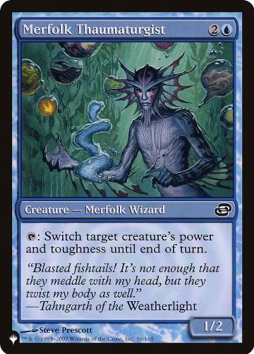 Merfolk Thaumaturgist (56/165), The List Reprints — Magic card price