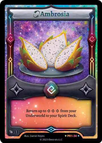 Ambrosia (PR1-34) — card price