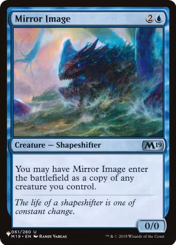 Mirror Image (061/280), The List Reprints — Magic card price