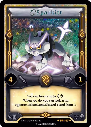 Sparkitt (PR1-07), Base Promos [Kickstarter Edition] — Elestrals card price