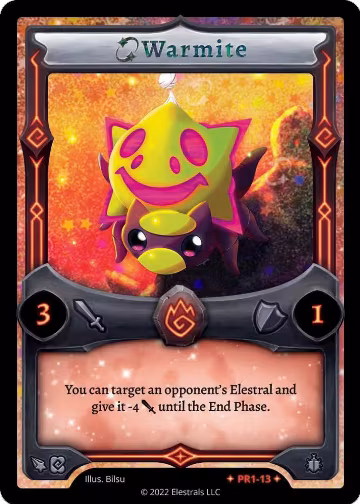 Warmite (PR1-13), Base Promos [Kickstarter Edition] — Elestrals card price