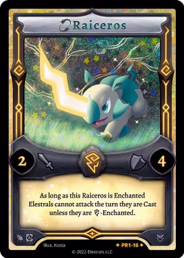 Raiceros (PR1-16), Base Promos [Kickstarter Edition] — Elestrals card price