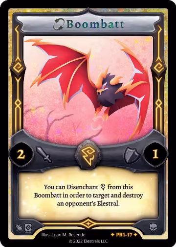 Boombatt (PR1-17), Base Promos [Kickstarter Edition] — Elestrals card price