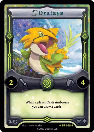 Drataya (PR1-18), Base Promos [Kickstarter Edition] — Elestrals card price