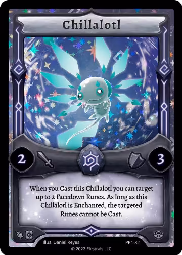Chillalotl (PR1-32), Base Promos [Kickstarter Edition] — Elestrals card price