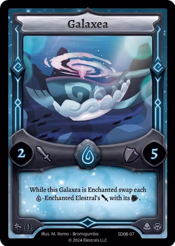 Galaxea (SD08-07), Chronodile Starter Deck [First Edition] — Elestrals card price