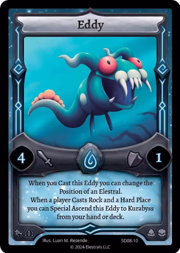 Eddy (SD08-10), Chronodile Starter Deck [First Edition] — Elestrals card price