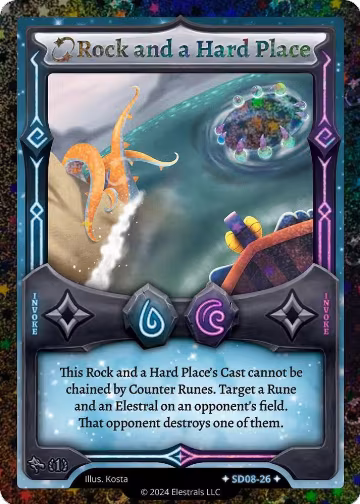 Rock and a Hard Place (Stellar) (SD08-26) — card price