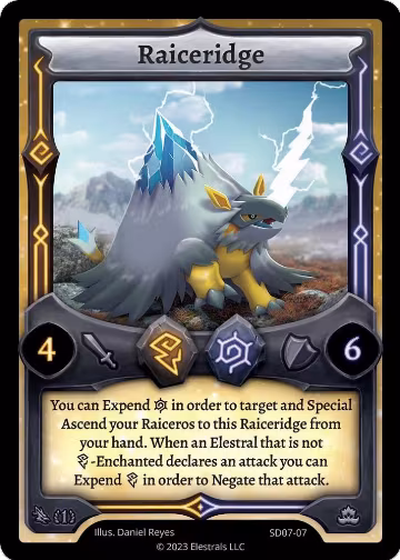 Raiceridge (SD07-07) — card price