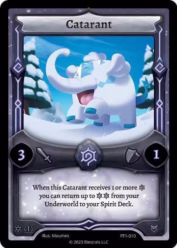 Catarant (FF1-010), Frostfall [First Edition] — Elestrals card price