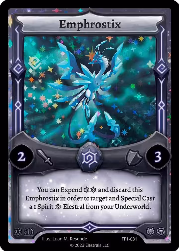 Emphrostix (FF1-031), Frostfall [First Edition] — Elestrals card price