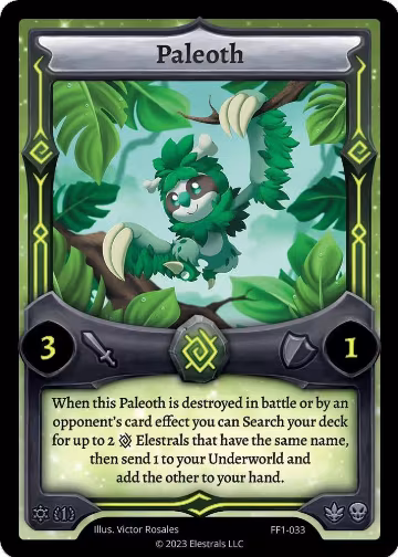 Paleoth (FF1-033), Frostfall [First Edition] — Elestrals card price