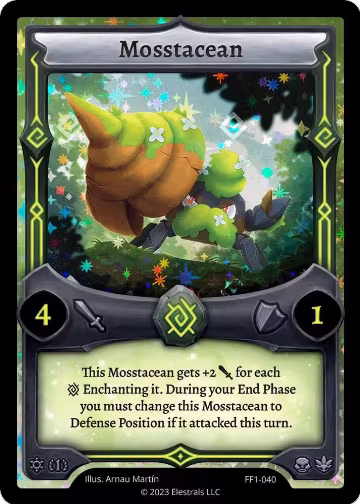 Mosstacean (FF1-040), Frostfall [First Edition] — Elestrals card price