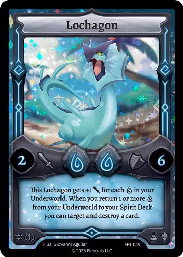 Lochagon (FF1-049), Frostfall [First Edition] — Elestrals card price
