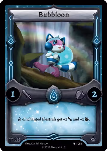 Bubbloon (FF1-054), Frostfall [First Edition] — Elestrals card price