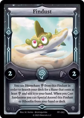 Findust (FF1-062), Frostfall [First Edition] — Elestrals card price