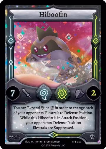 Hiboofin (FF1-063), Frostfall [First Edition] — Elestrals card price
