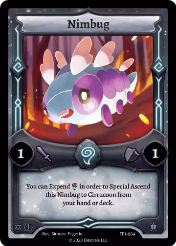 Nimbug (FF1-064), Frostfall [First Edition] — Elestrals card price