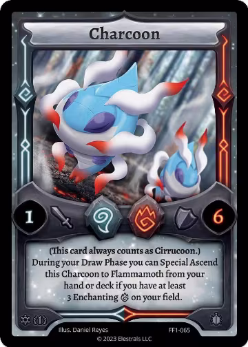 Charcoon (FF1-065), Frostfall [First Edition] — Elestrals card price