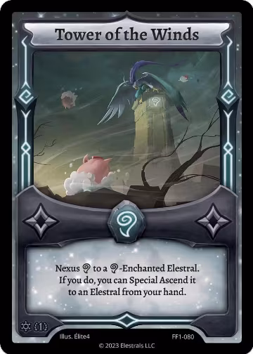 Tower of the Winds (FF1-080), Frostfall [First Edition] — Elestrals card price
