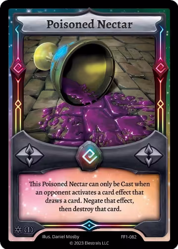 Poisoned Nectar (FF1-082), Frostfall [First Edition] — Elestrals card price