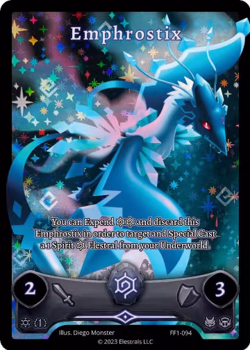 Emphrostix (Full Art) (FF1-094), Frostfall [First Edition] — Elestrals card price