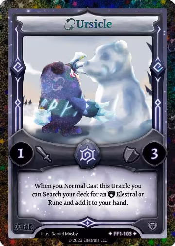 Ursicle (Stellar) (FF1-103) — card price