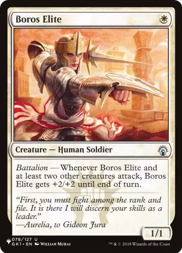 Boros Elite (078/127), The List Reprints — Magic card price